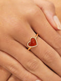 "Love wrap red" ring