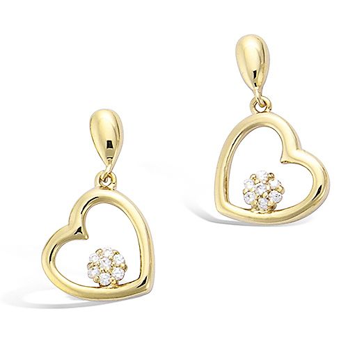 „Open oval“ Ohrringe