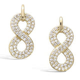 "Bold charm" earrings