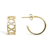 "Bold charm" earrings