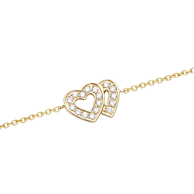 "Double love" bracelet