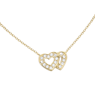 "Double love" Necklace
