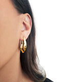 "Arc flow" earrings