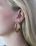 Aveline earrings size: M
