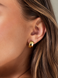 "Bold charm" earrings