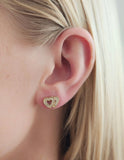 "Bold charm" earrings