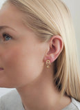 "Bold charm" earrings