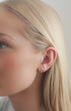 "Bold charm" earrings