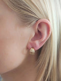 "Bold charm" earrings