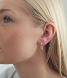 "Open oval" earrings