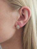 "Bold charm" earrings