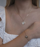 Vira Ketting - Zirkonia - 18K Verguld Goud