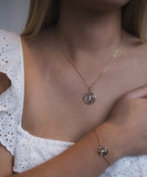 Vira Ketting - Zirkonia - 18K Verguld Goud