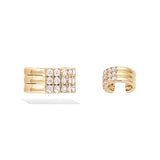"Cascade" earcuff (1x oorbel)