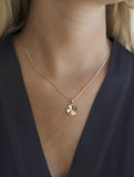 "Lucky Bloom" Hanger - 18K Verguld Goud