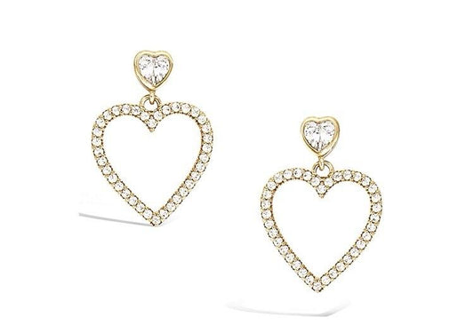 "Amoré" oorbellen (goud)