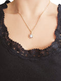"Square gem" hanger (excl. ketting)