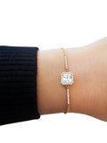 " Square Gem" armband
