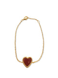 "Love wrap red" armband
