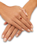 "Love wrap red" ring