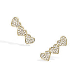 "Bold charm" earrings