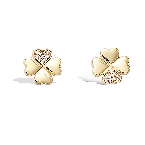 „Emerald Cascade“ Ohrringe – Elegante Statement-Ohrringe in 18K vergoldetem Gold