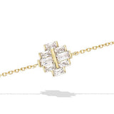 Asteria - Armband - Zirkonia- 18K Verguld Goud