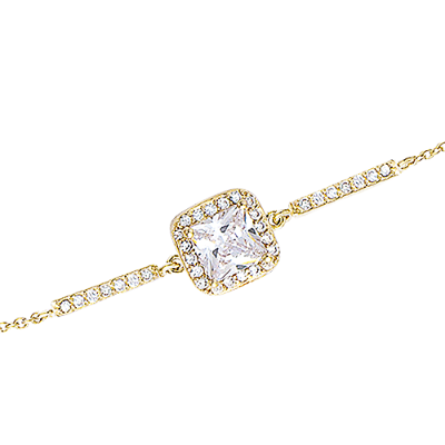 " Square Gem" armband