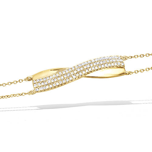 "Twisted Luxe" armband