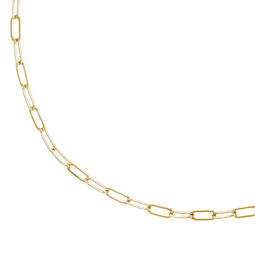 "Eternal Link" ketting  - 18K Verguld Goud - veelzijdig te dragen