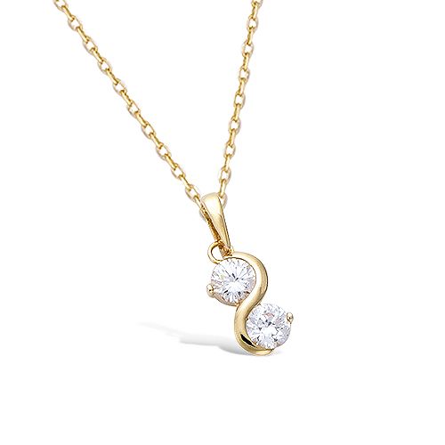 "Twin Sparkle" Ketting