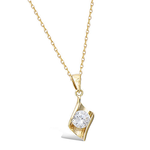"Lumiére" Hanger - 18K Verguld Goud