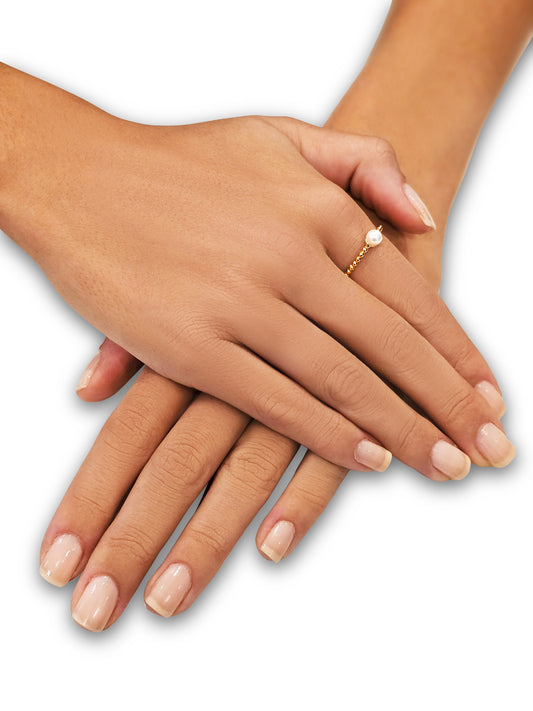 "Serenity Pearl" ring