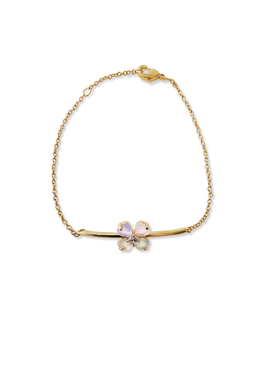 "Sweet flower" armband (pols goed opmeten)