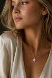 Azelie Hart Ketting – 18K Verguld Goud met Zirkonia