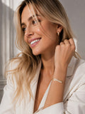 Twisted Luxe Armband - Zirkonia - 18K Verguld Goud