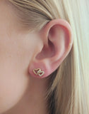 "Bold charm" earrings
