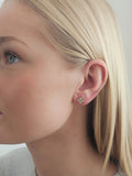 "Bold charm" earrings