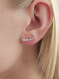 "Bold charm" earrings
