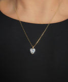 "Crystal Heart" Ketting