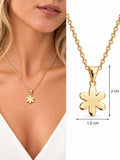 Daisy Ketting - Bloem Hanger - 18K Verguld Goud