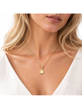 Daisy Ketting - Bloem Hanger - 18K Verguld Goud