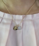 "Double hearts" necklace