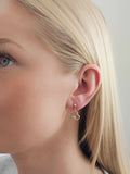 "Open oval" earrings