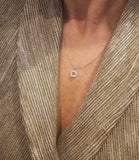 "Initial" Ketting 925 Zilver