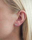 "Bold charm" earrings