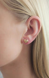 "Bold charm" earrings