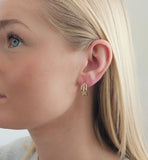 "Bold charm" earrings